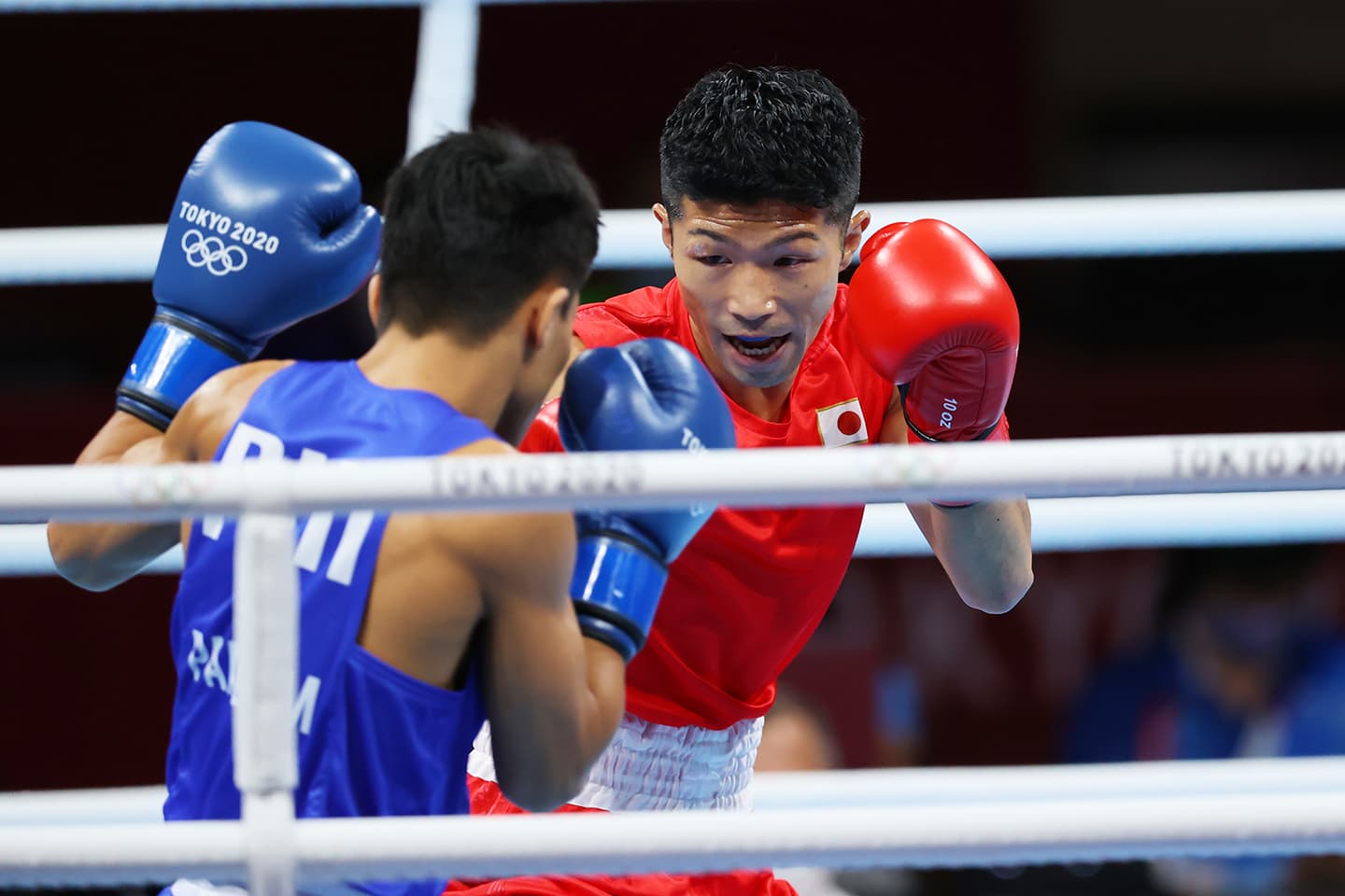 東京2020大会ボクシング男子フライ級準決勝