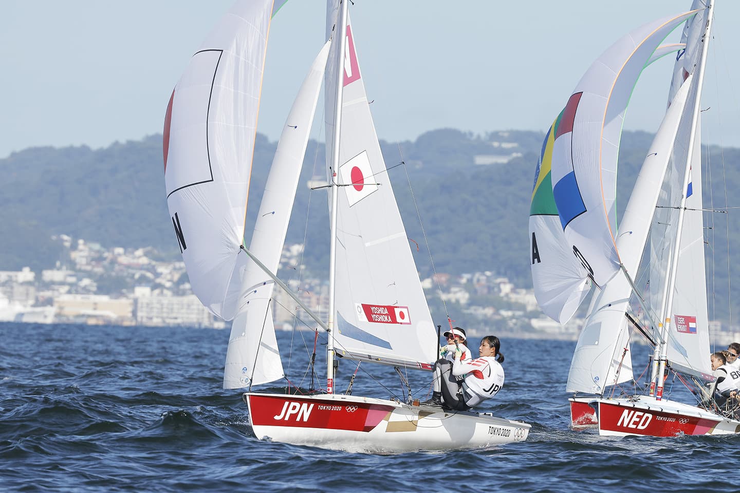 東京2020大会セーリング女子470級メダルレース