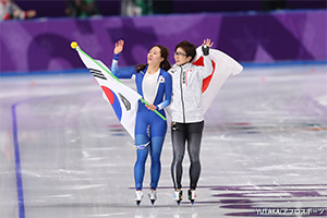 小平奈緒選手（平昌オリンピック時）