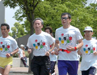 Olympic Day Run in Osaka