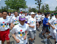 Olympic Day Run in Osaka