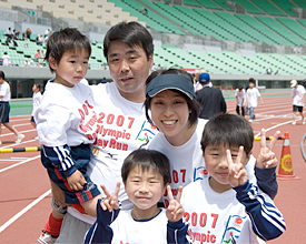 Olympic Day Run in Osaka