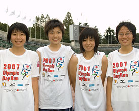 Olympic Day Run in Osaka