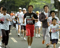 Olympic Day Run in Osaka