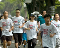 Olympic Day Run in Osaka