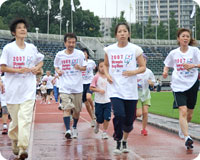 Olympic Day Run in Osaka