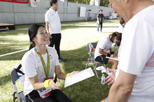 伊藤華英さん、貴田裕美さんらが参加 「オリンピックデー・フェスタ in ふたば」レポート