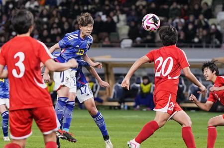 サッカー女子、日本が五輪切符 アジア最終予選、北朝鮮下す