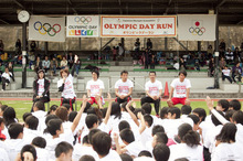 のべ1,681名が参加！　2012オリンピックデーラン中津大会